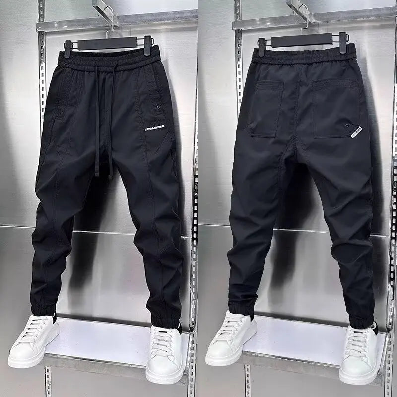 2023 Spring Autumn Men's Trousers Janpan Fashion Streetwear Joggers Pants Men Casual Men Clothing Elastic Waist Sweatpants Men