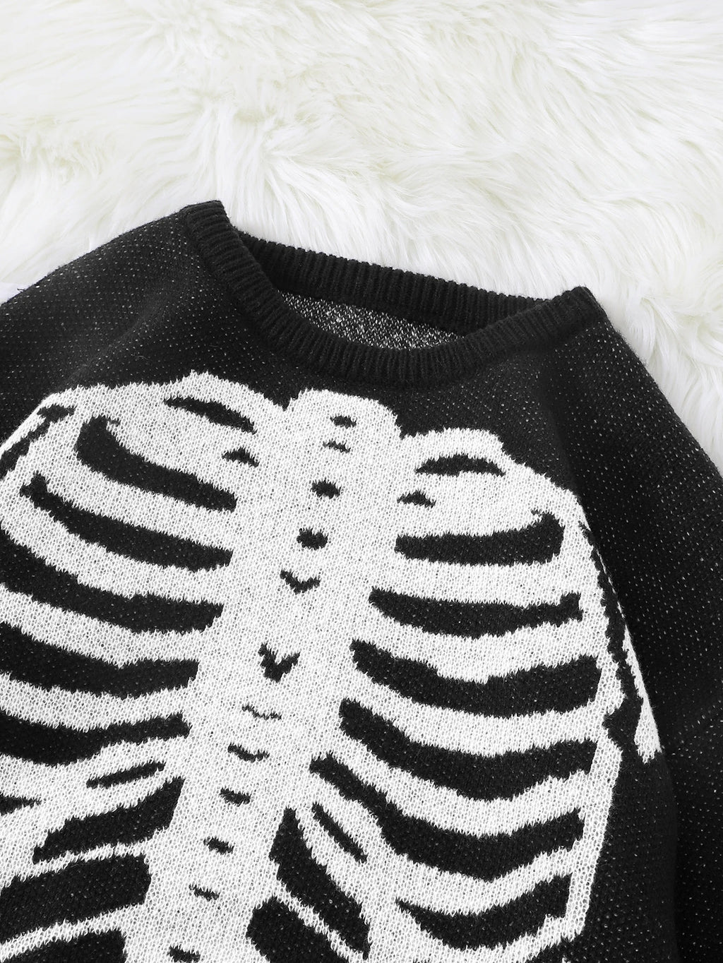 New Popular Autumn and Winter Backbone Jacquard Pattern Pullover Sweater Casual Round Neck Knitted Men's Pullover